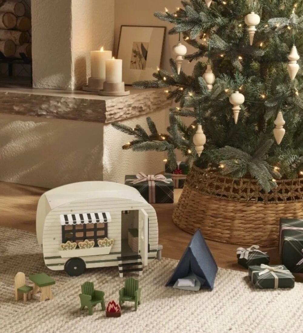 HEARTH AND HAND BY MAGNOLIA | WOODEN CAMPER DOLL HOUSE SET | NIB